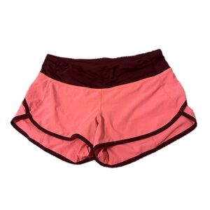 RARE pink lulu shorts. Barley worn. Good condition.